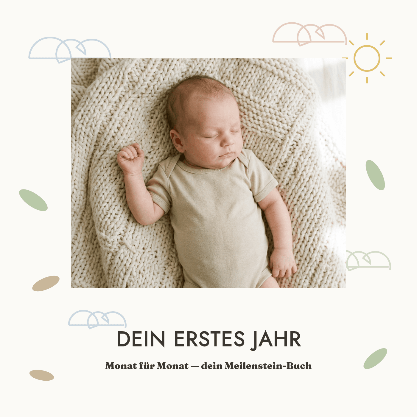 Cover-Vorlage „Meilenstein-Buch"
