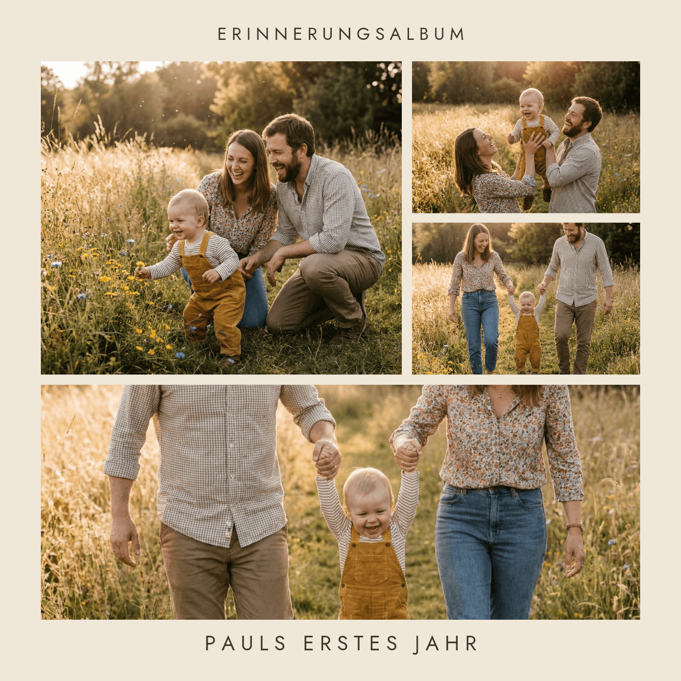 Cover-Vorlage „Erinnerungsalbum"