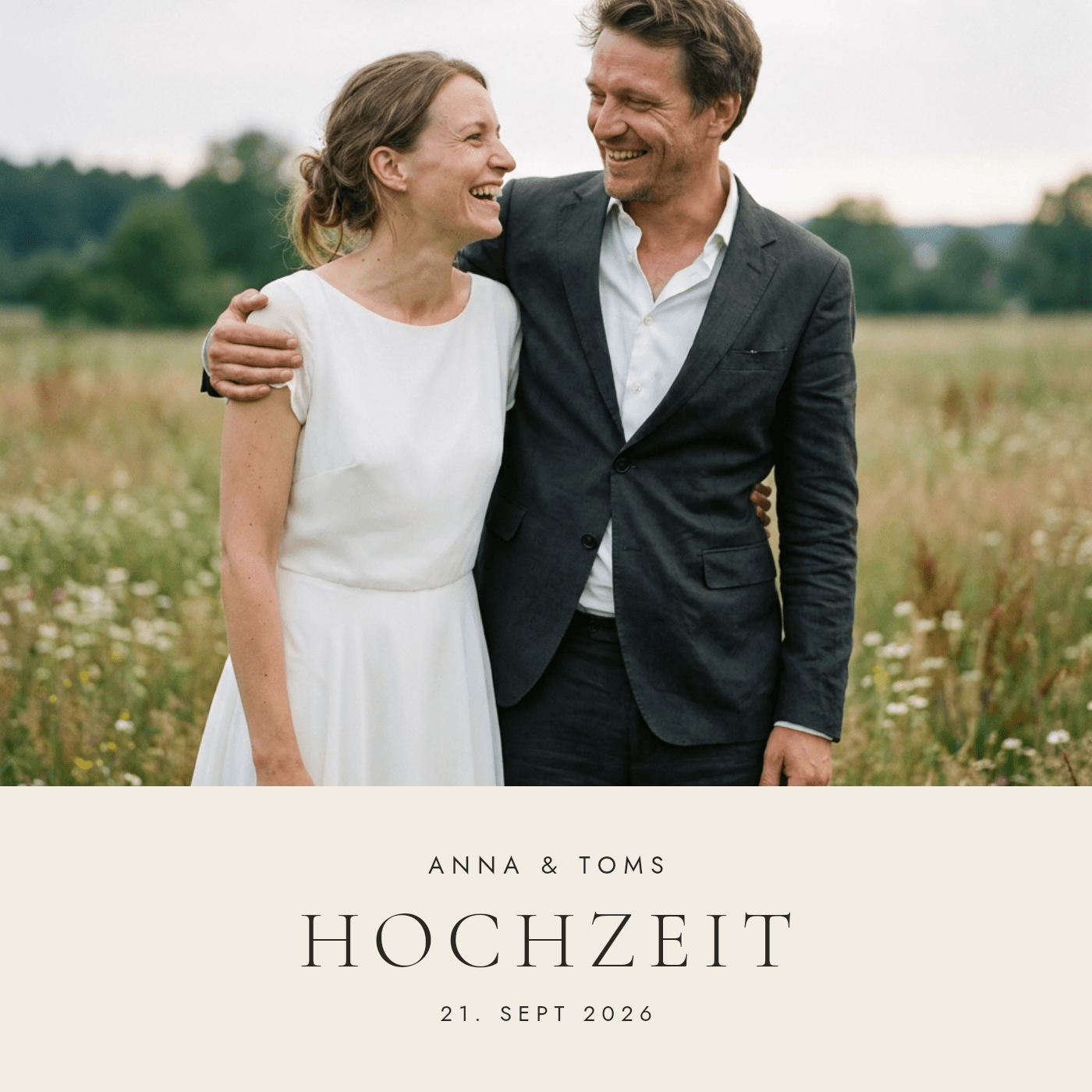 Cover-Vorlage „Hochzeit"