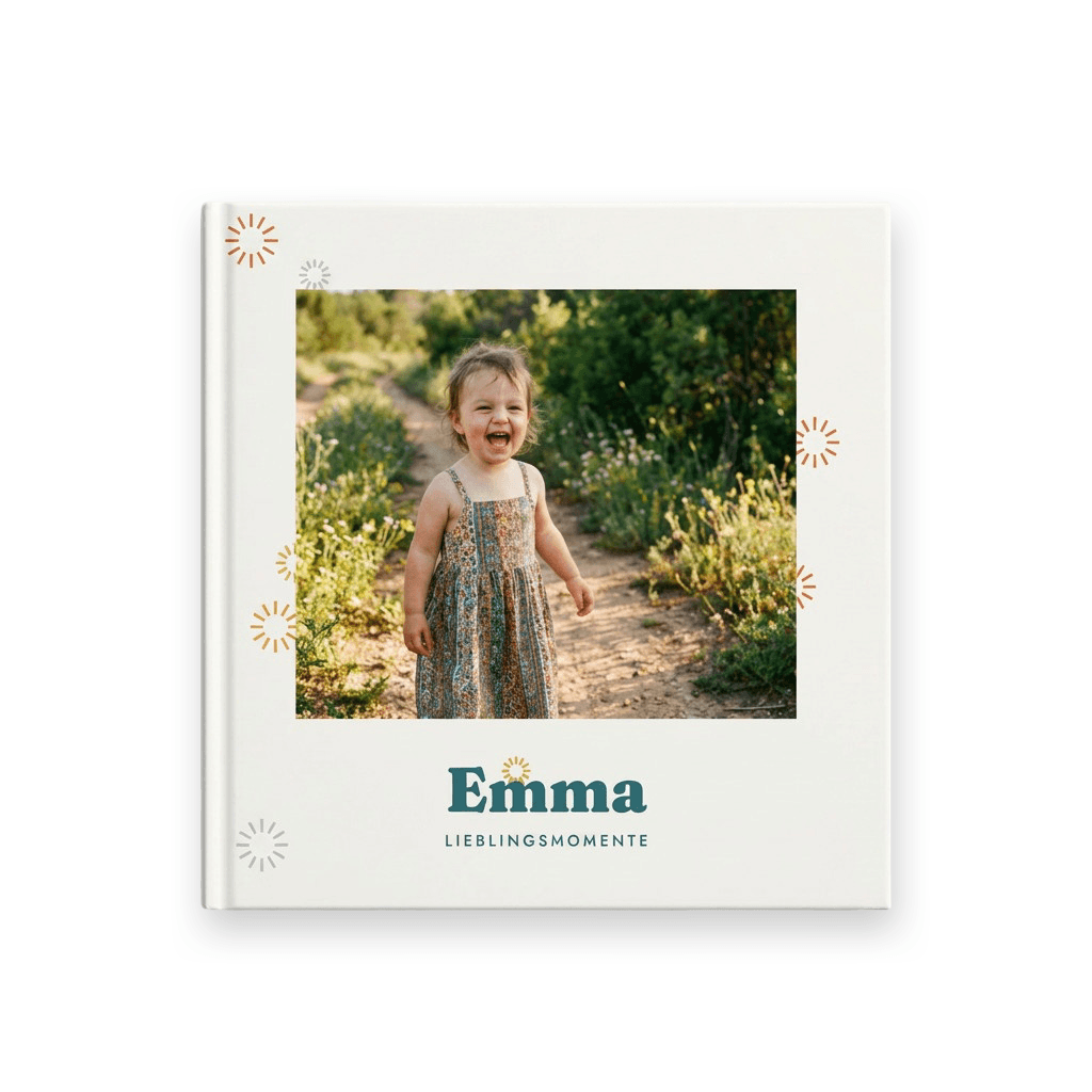 Lieblingsmomente — Fotobuch, 21 × 21 cm