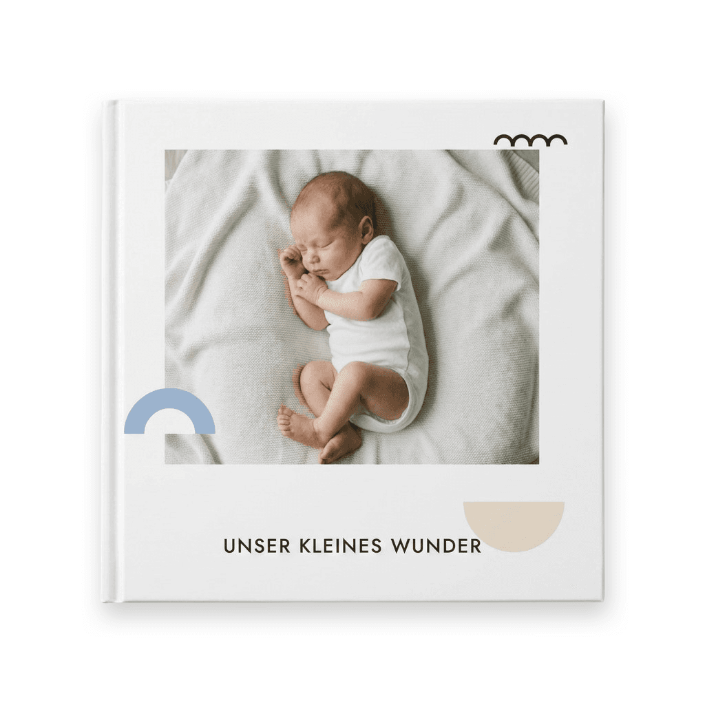 Unser kleines Wunder — Fotobuch, 21 × 21 cm