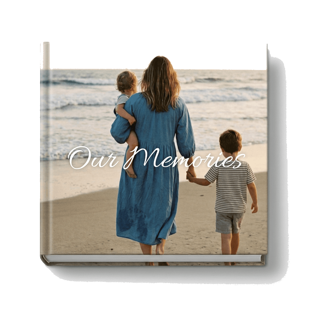 Unsere Erinnerungen — Fotobuch, 21 × 21 cm