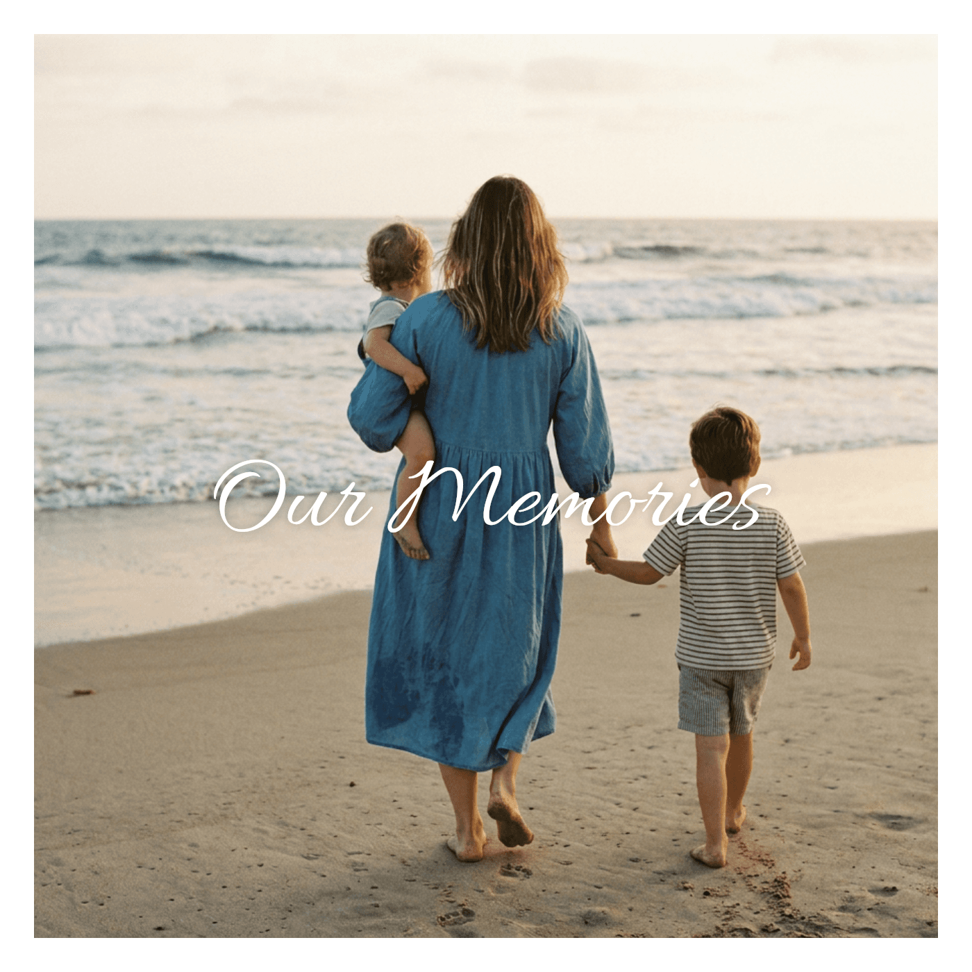 Cover-Vorlage „Unsere Erinnerungen"