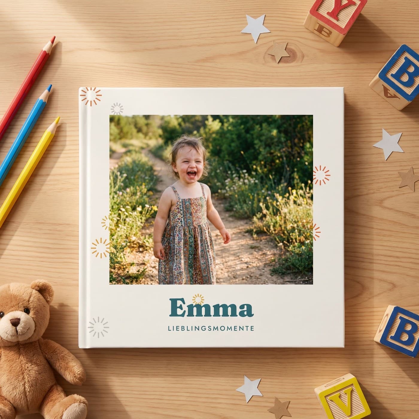 Lieblingsmomente — Fotobuch, 21 × 21 cm