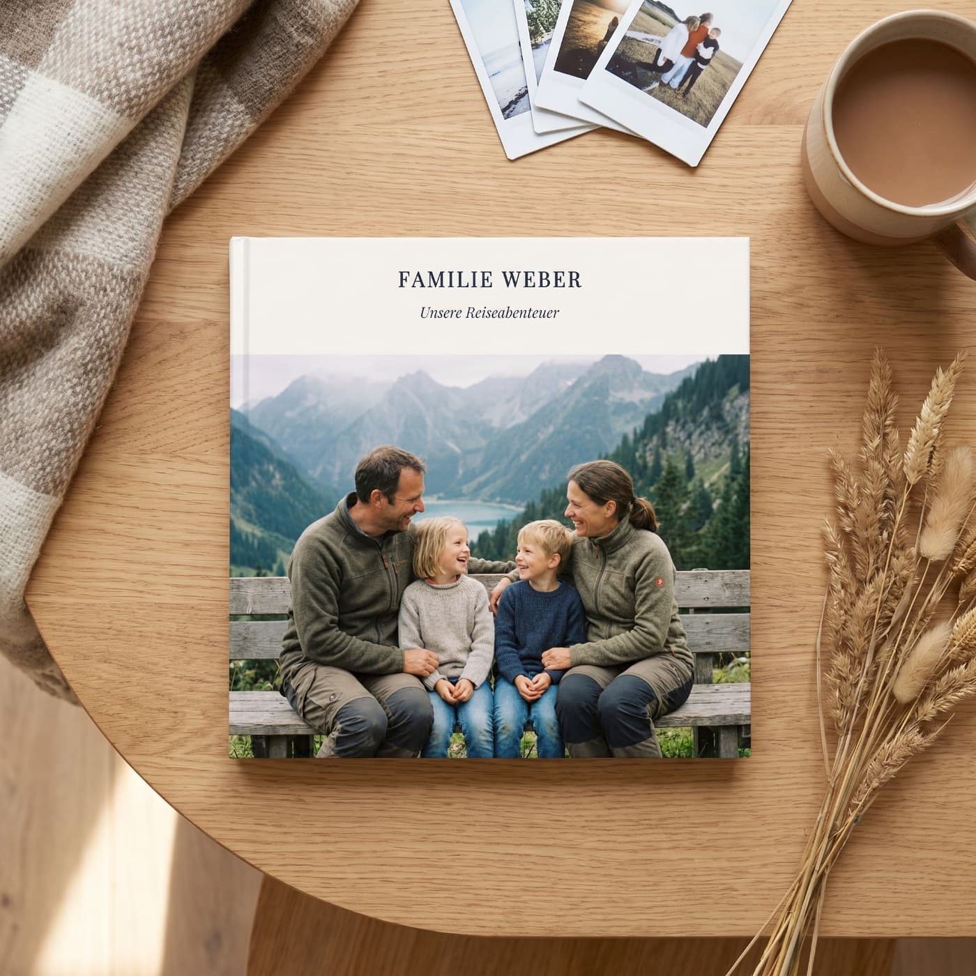 Familienreise — Fotobuch, 21 × 21 cm