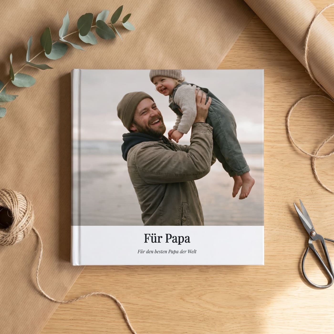 Für Papa — Fotobuch, 21 × 21 cm