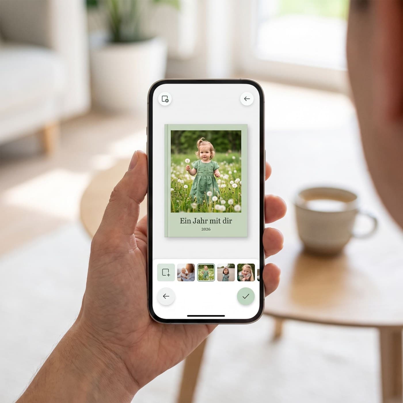 „Ein Jahr mit dir" wird am Handy gestaltet