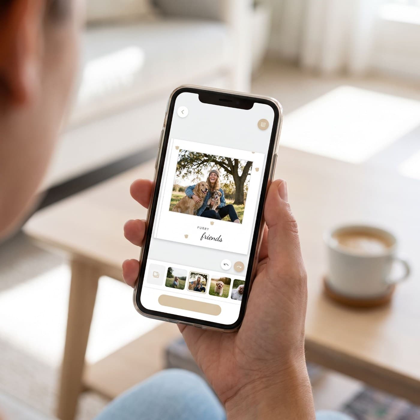 „Furry Friends" wird am Handy gestaltet