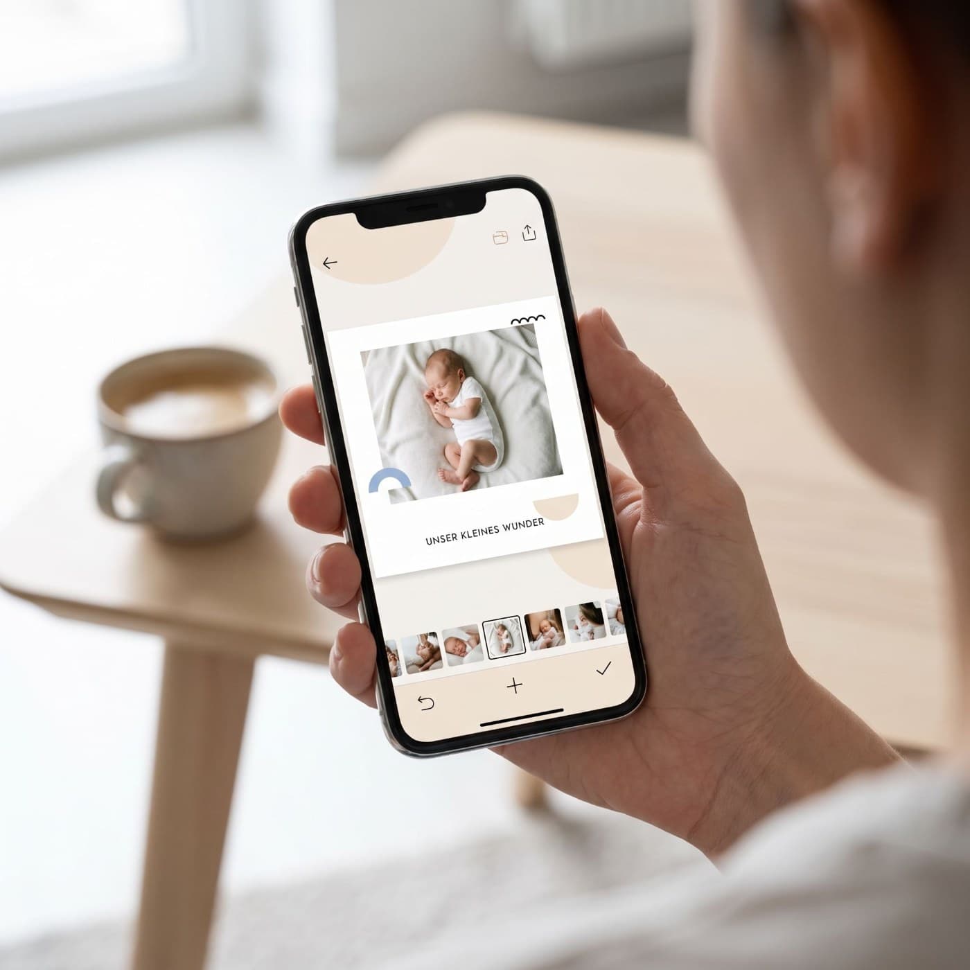 „Unser kleines Wunder" wird am Handy gestaltet