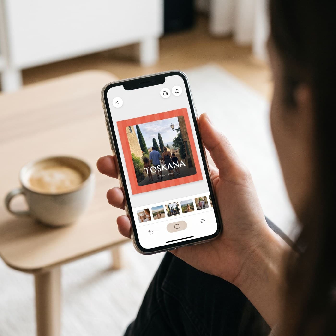 „Toskana" wird am Handy gestaltet