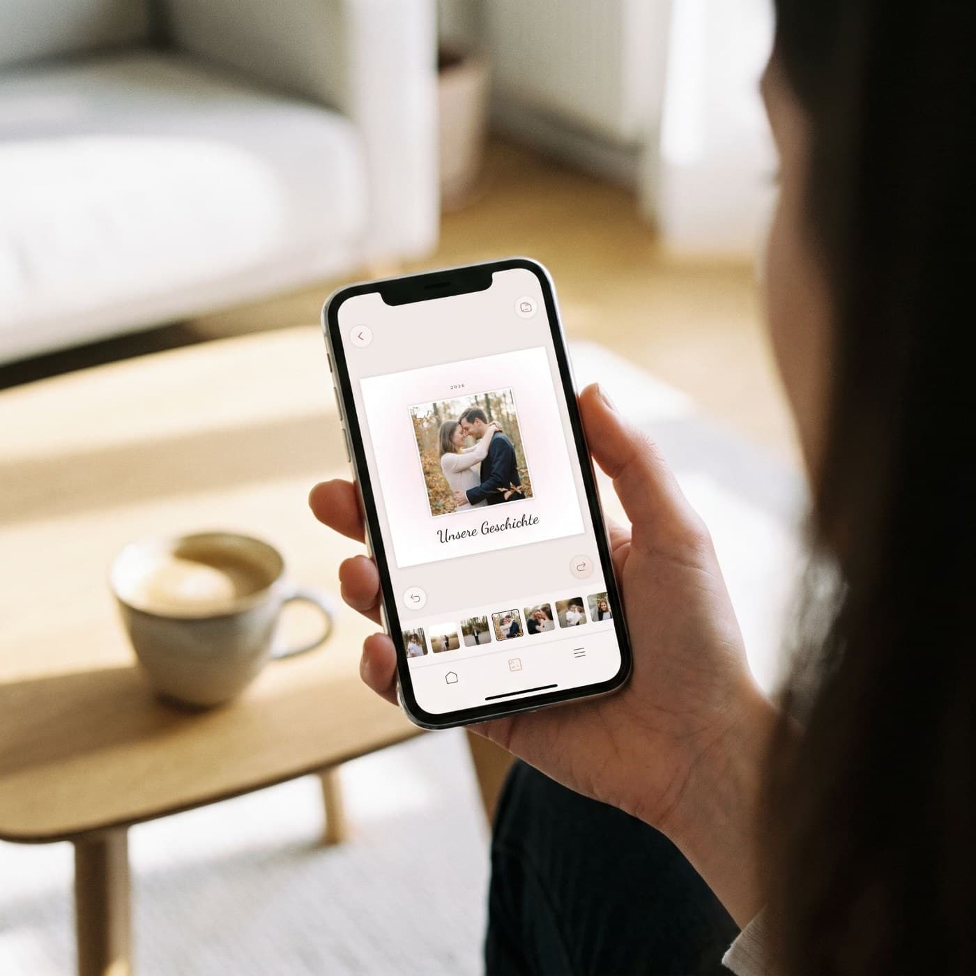 „Unsere Geschichte" wird am Handy gestaltet