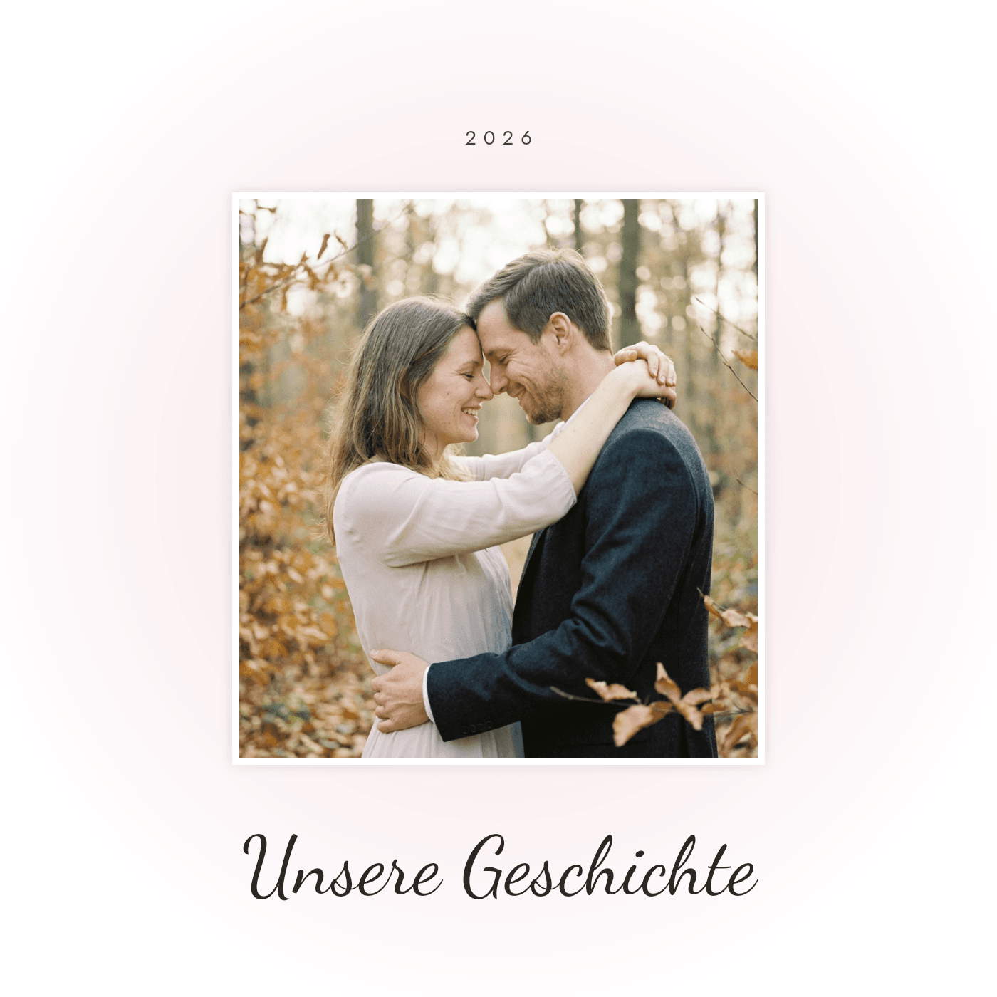 Cover-Vorlage „Unsere Geschichte"