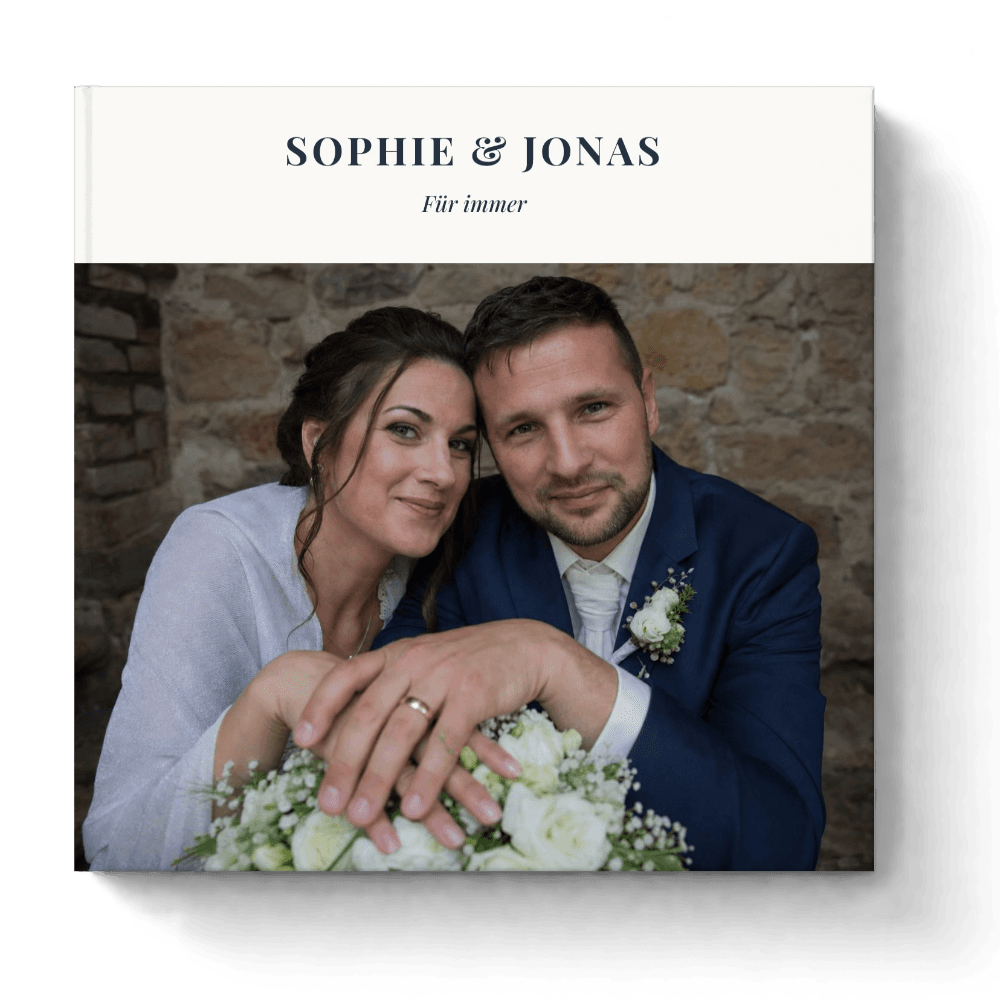 Beispiel: Fotobuch „Sophie & Jonas“