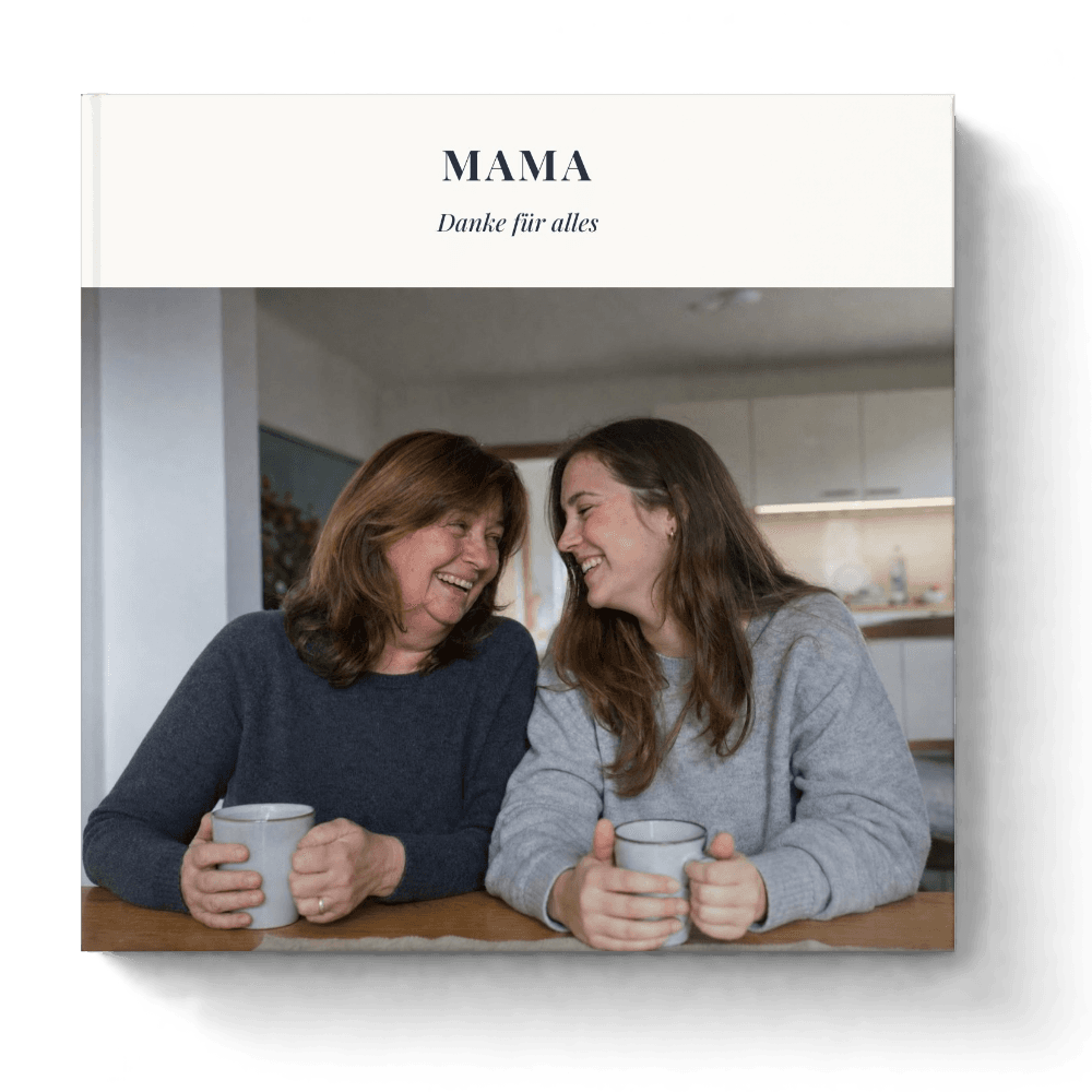 Exemplo: fotolivro «Mama»