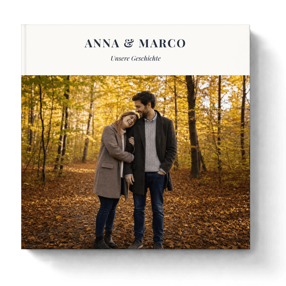 Voorbeeld: fotoboek “Anna & Marco”