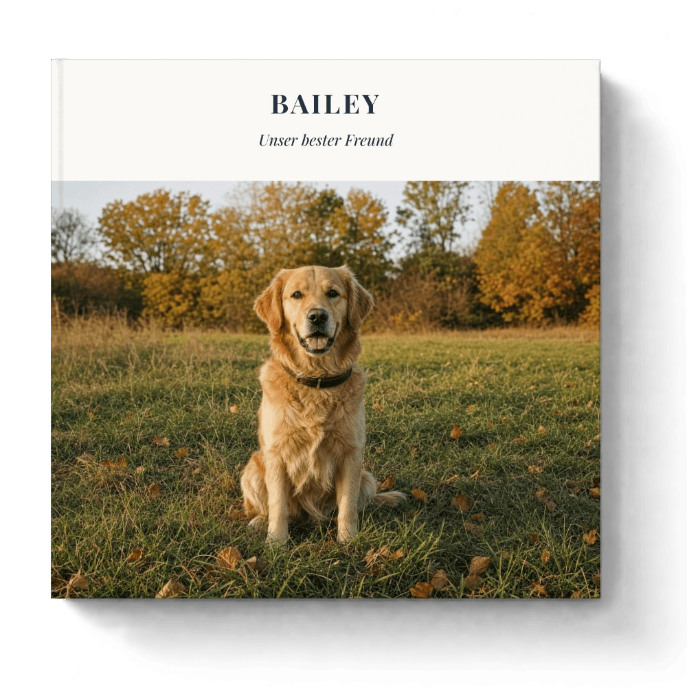 Beispiel: Fotobuch „Bailey“